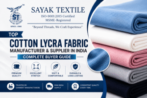Cotton Lycra Fabric Manufacturer